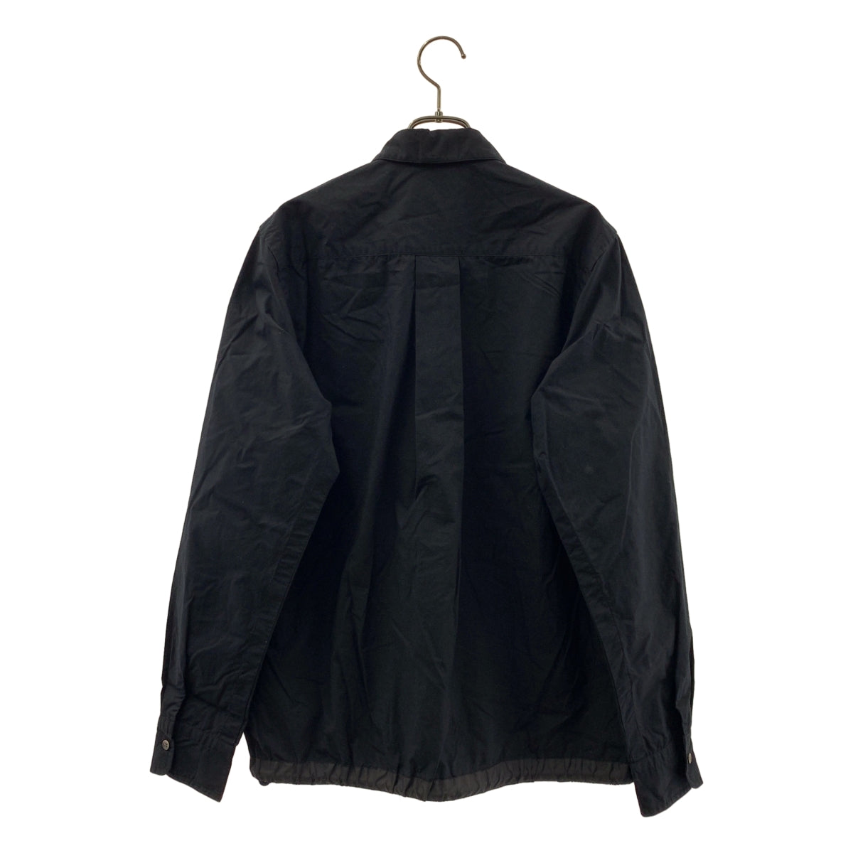 sacai / サカイ | DRAWSTRING COTTON POPLIN SHIRT / 抽繩棉府綢襯衫 | 2 | 男士