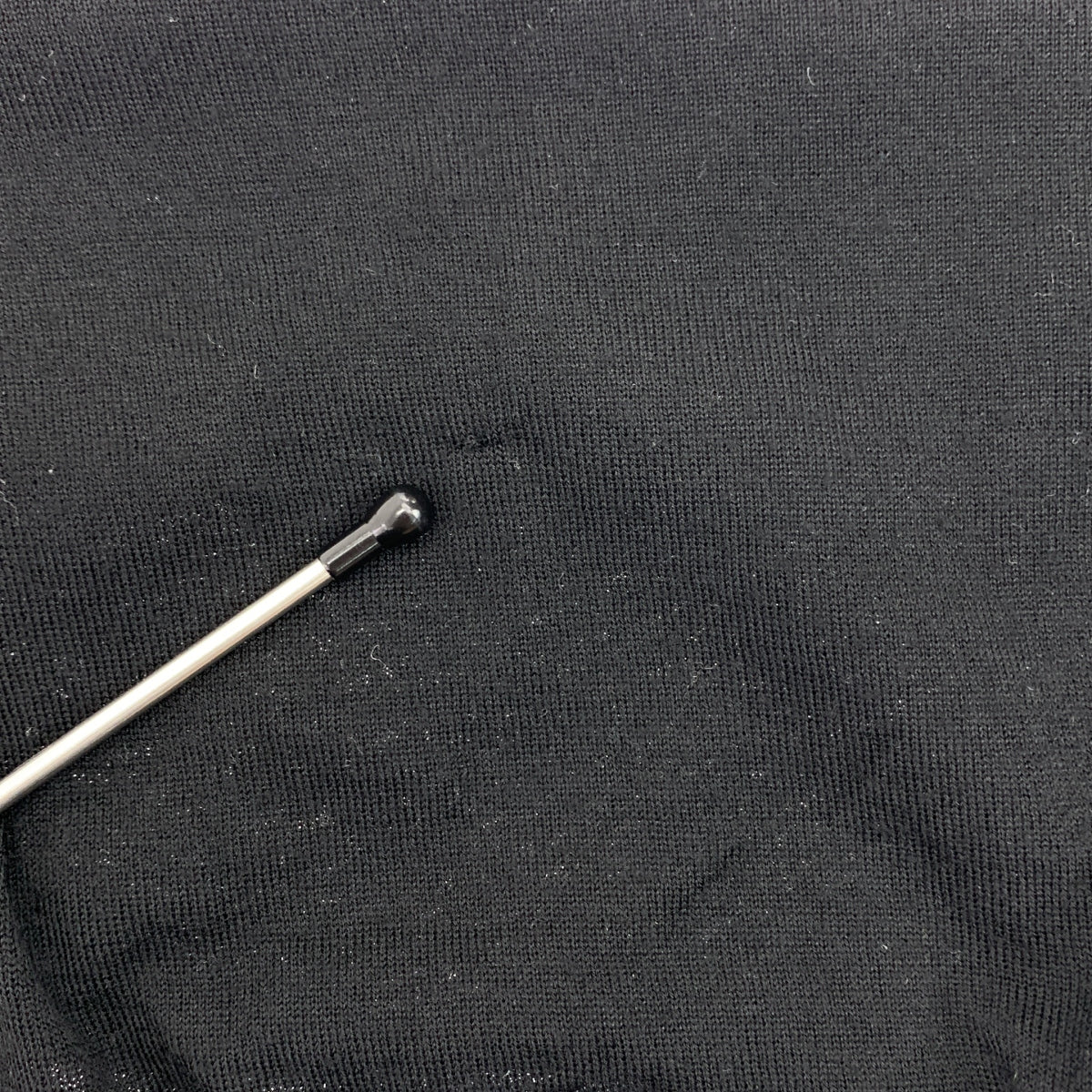 BALENCIAGA / バレンシアガ | ウール プルオーバー ニット セーター | 38 | ブラック | レディース