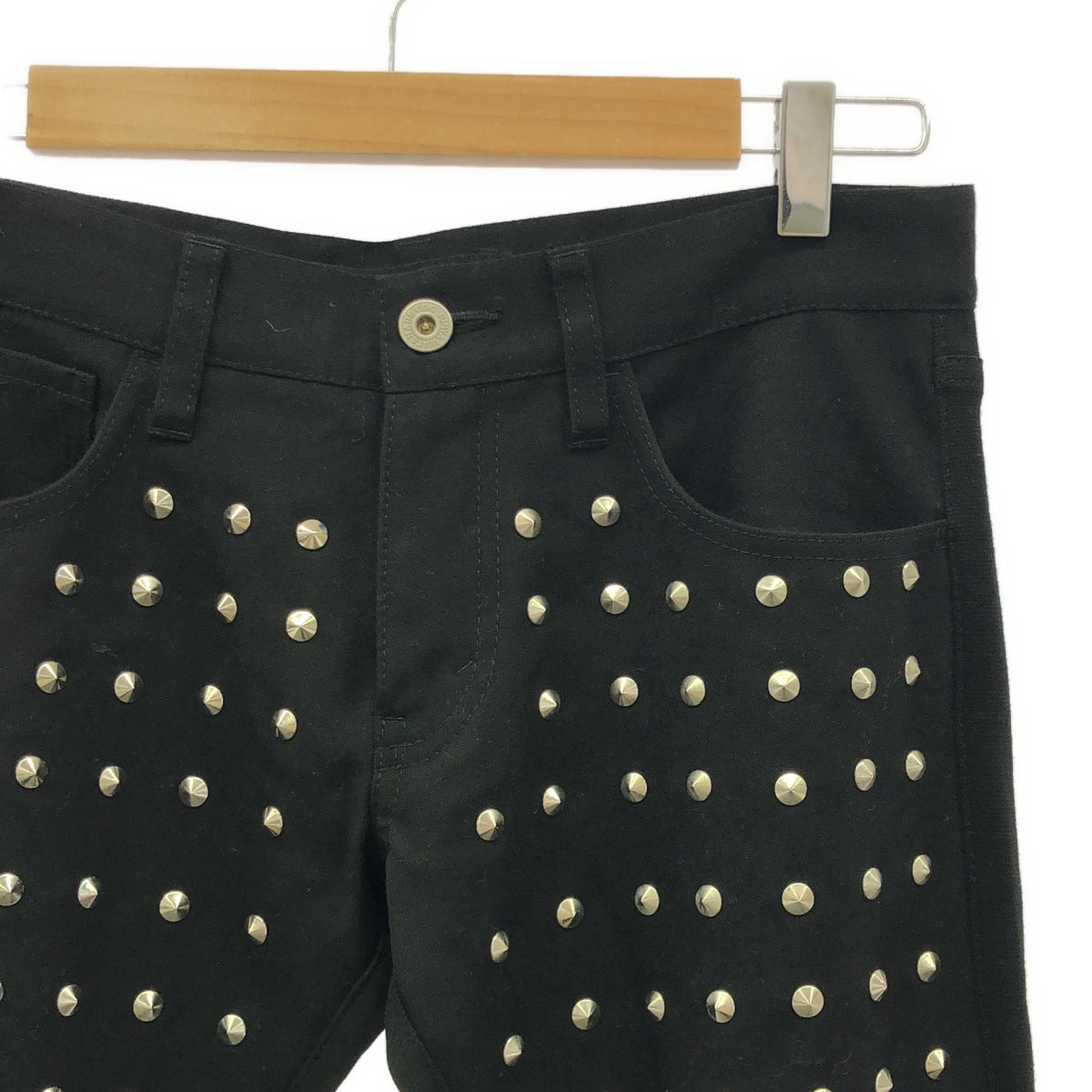 JUNYA WATANABE COMME des GARCONS / Junya Watanabe | 2015AW | Studded wool stretch pants | XS | Women's