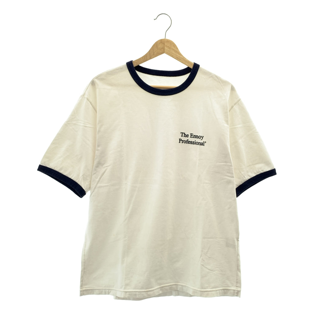 The Ennoy Professional / ザエンノイプロフェッショナル | 2020SS | S/S T-Shirt / エンブロイダリーロゴ クルーネック カットソー Tシャツ | M |