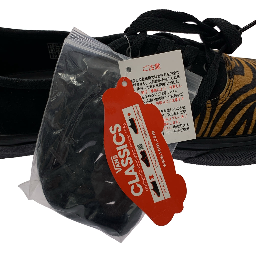 VANS / バンズ | × BILLY'S / ビリーズ UPSIDE DOWN COLLECTION AUTHENTIC オーセンティック タイガーパターン スニーカー | 25.5 | メンズ