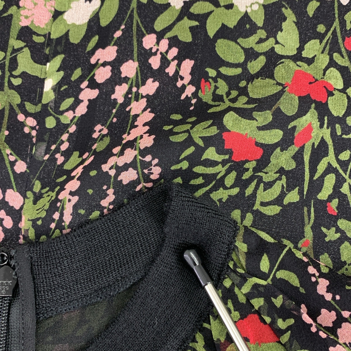 Giambattista Valli | 花卉印花褶皺套頭衫 | 尺寸 38 |