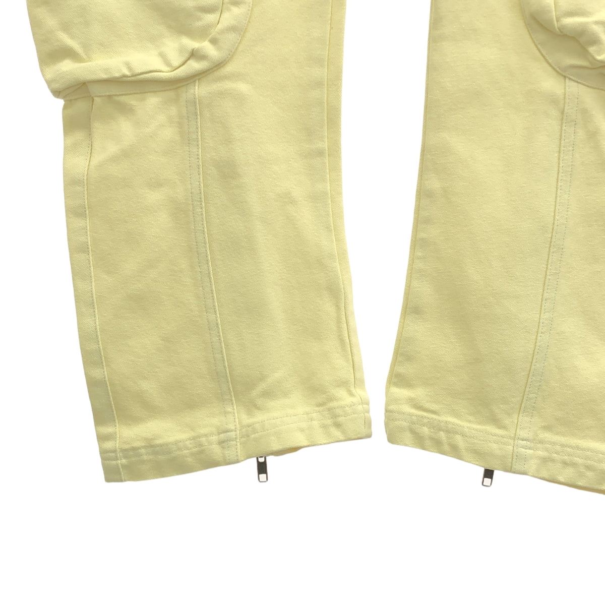 【美品】  entire studios / エンタイアスタジオ | POCKET PANTS / ダック生地 ポケット ジップ パンツ | XS | アイボリー | メンズ