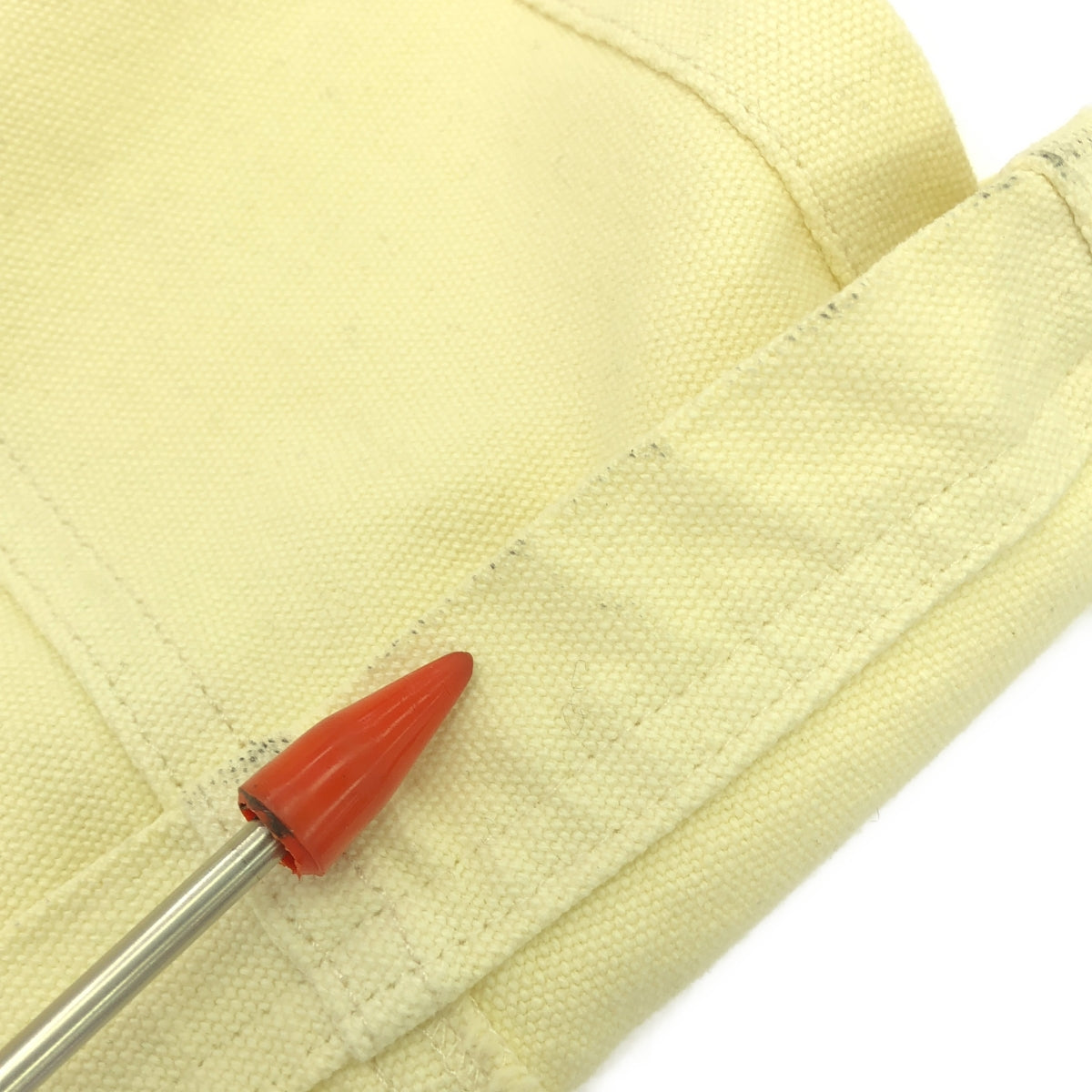 【美品】  entire studios / エンタイアスタジオ | POCKET PANTS / ダック生地 ポケット ジップ パンツ | XS | アイボリー | メンズ