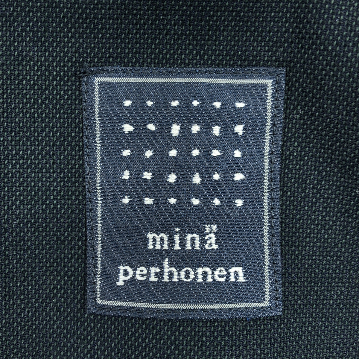 mina perhonen | 2017SS | lsc / 刺繡無領外套 / 全襯裡 | 38 | 女款