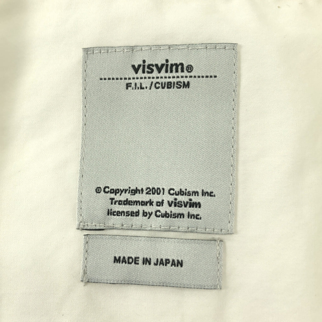 visvim / ビズビム | コットン リネン 切替 シャツ | 1 |