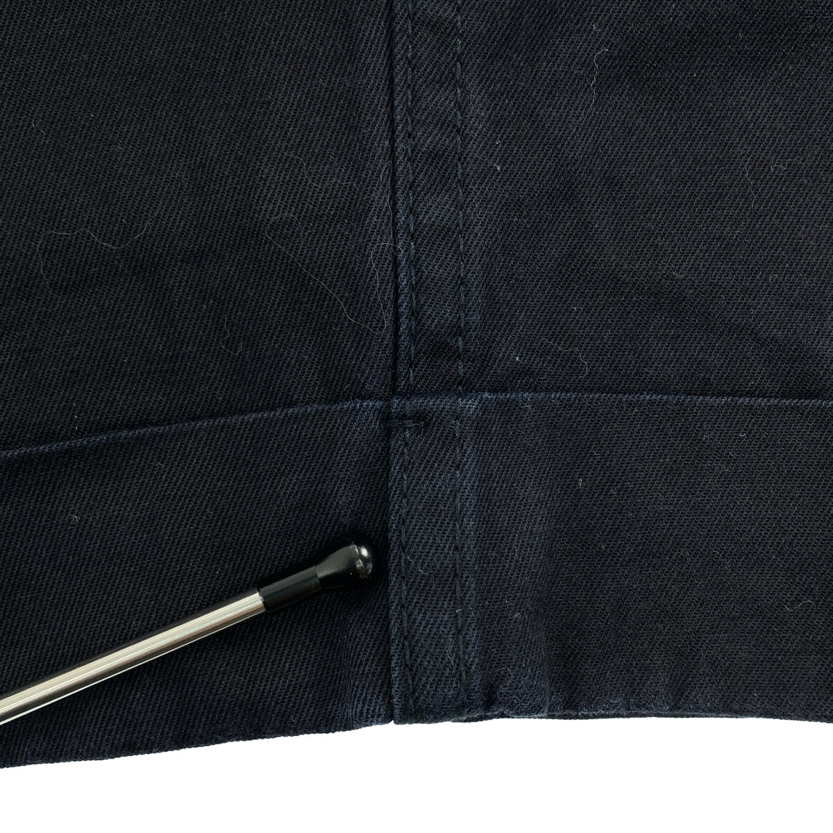 COMME des GARÇONS HOMME PLUS |西元 1997 年 | 90 年代斜紋棉質休閒褲 |尺寸 M |海軍|男士