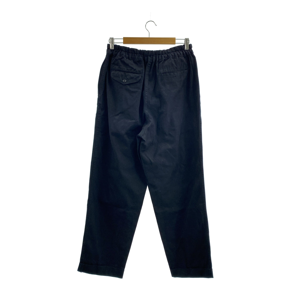 COMME des GARCONS HOMME PLUS / コムデギャルソンオムプリュス | AD1997 | 90s ツイルコットン イージーパンツ | M | ネイビー | メンズ