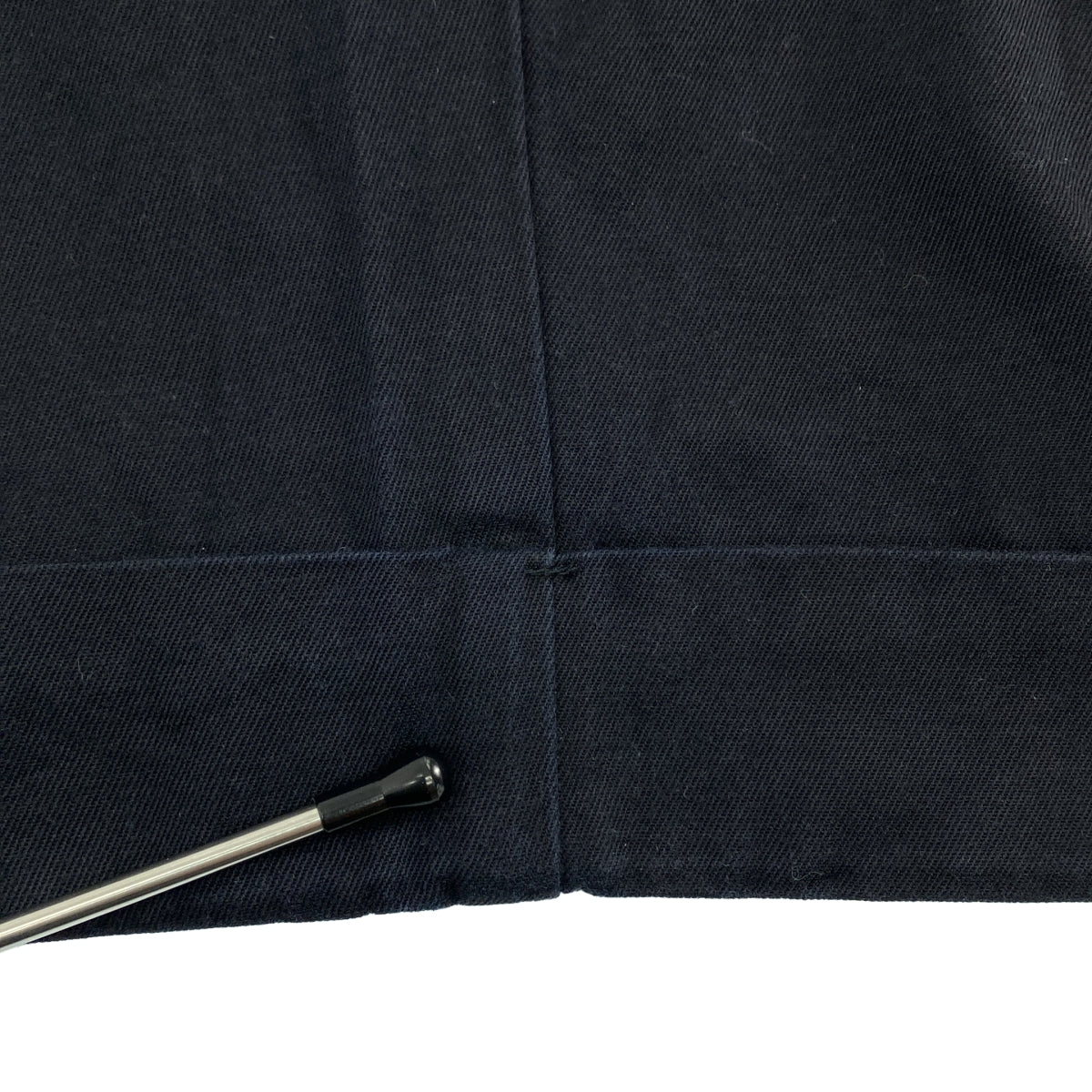 COMME des GARÇONS HOMME PLUS |西元 1997 年 | 90 年代斜紋棉質休閒褲 |尺寸 M |海軍|男士