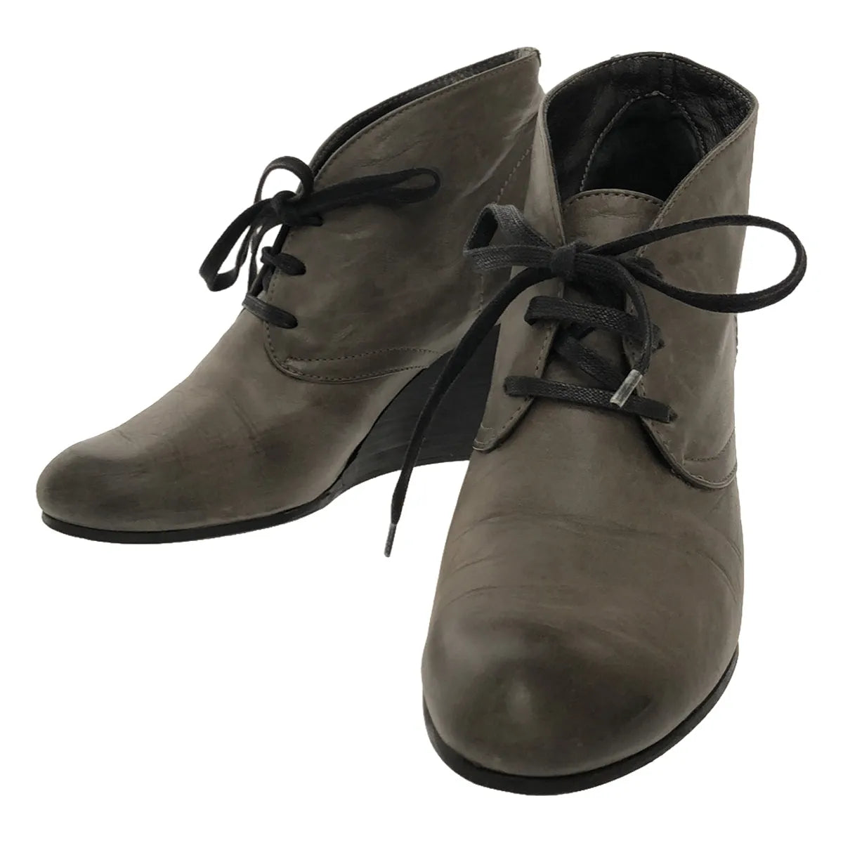 阿爾貝托費爾馬尼 |皮革短靴 | 37 |灰色 |女性的