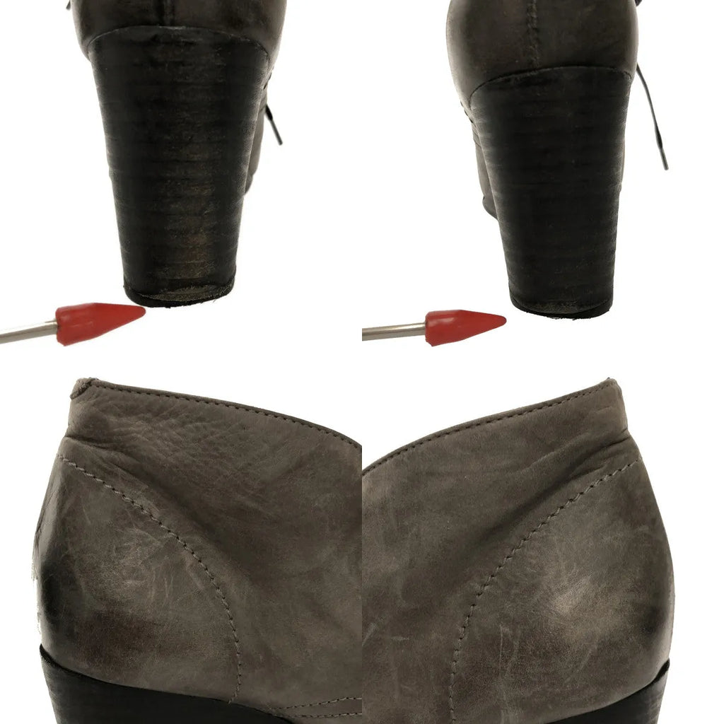 阿爾貝托費爾馬尼 |皮革短靴 | 37 |灰色 |女性的