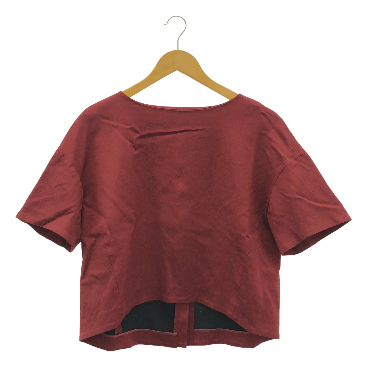 ADORE | Back-Zip Boxy Blouse | 38 | Bordeaux | Women's