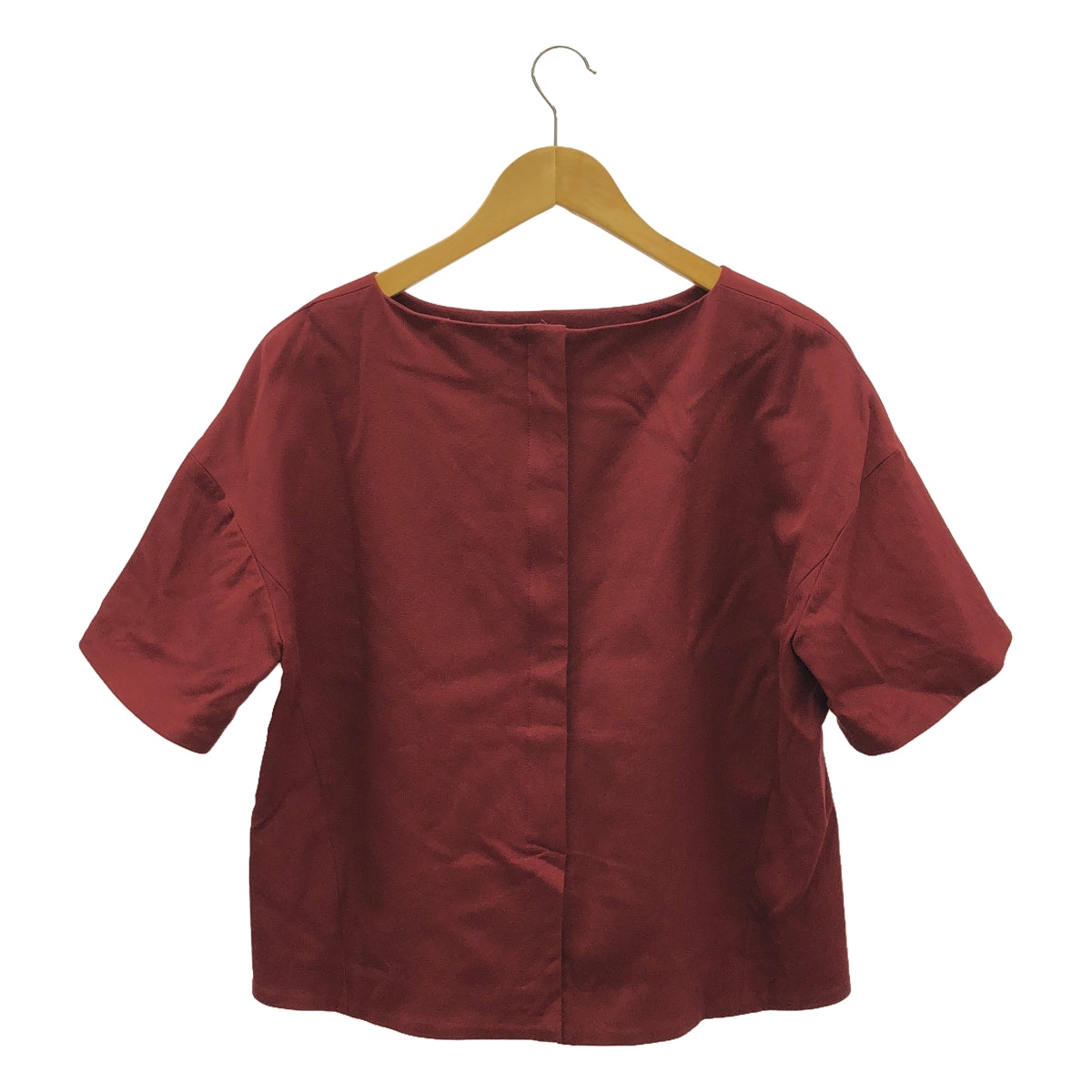 ADORE | Back-Zip Boxy Blouse | 38 | Bordeaux | Women's