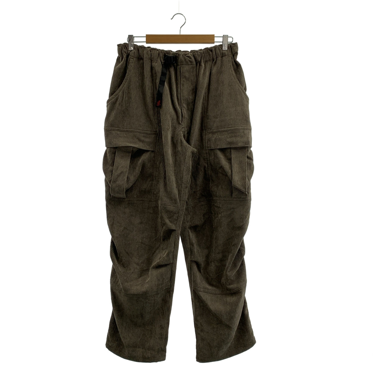 N.HOOLYWOOD / 엔 할리우드 | × GRAMICCI / 그라미치 코듀로이 벨티드 와이드 카고 바지 | 38 | 남성