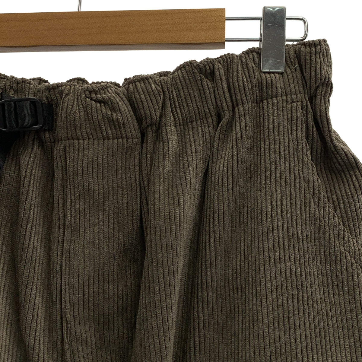 N.HOOLYWOOD / 엔 할리우드 | × GRAMICCI / 그라미치 코듀로이 벨티드 와이드 카고 바지 | 38 | 남성