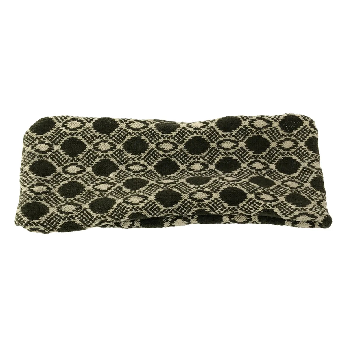 【新品】  OLUBIYI THOMAS / オルヴィトーマス | 2022AW | wool scarf ウール ジャガード ストール マフラー | F | フォレスト | メンズ