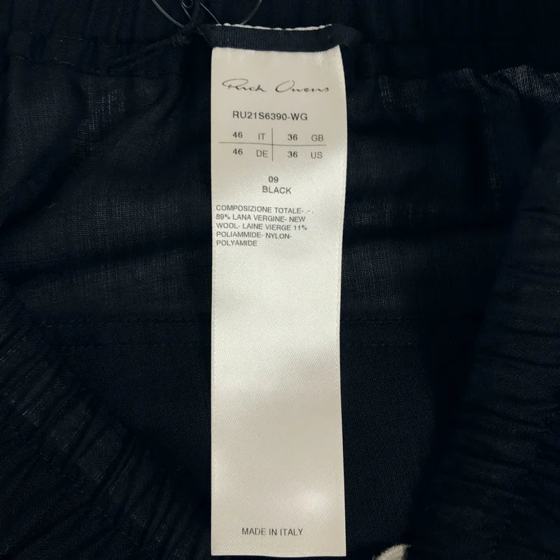 Rick Owens / リックオウエンス | 2021SS | DRAWSTRING SLIM LONG ドローストリング パンツ | 46 | メンズ