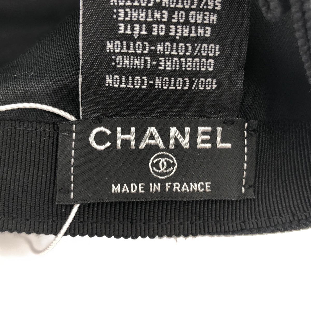 CHANEL / シャネル | 2025 | CCロゴ クルーズ バイカラー キャップ 帽子 / H20789 |