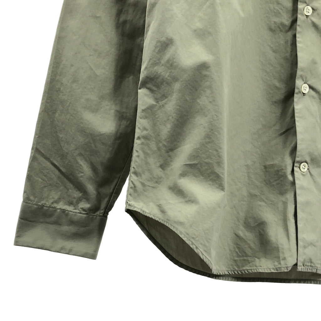 Maison Margiela | 2017 秋冬 | 長袖棉質襯衫 | 40 碼 | 灰褐色 | 男款