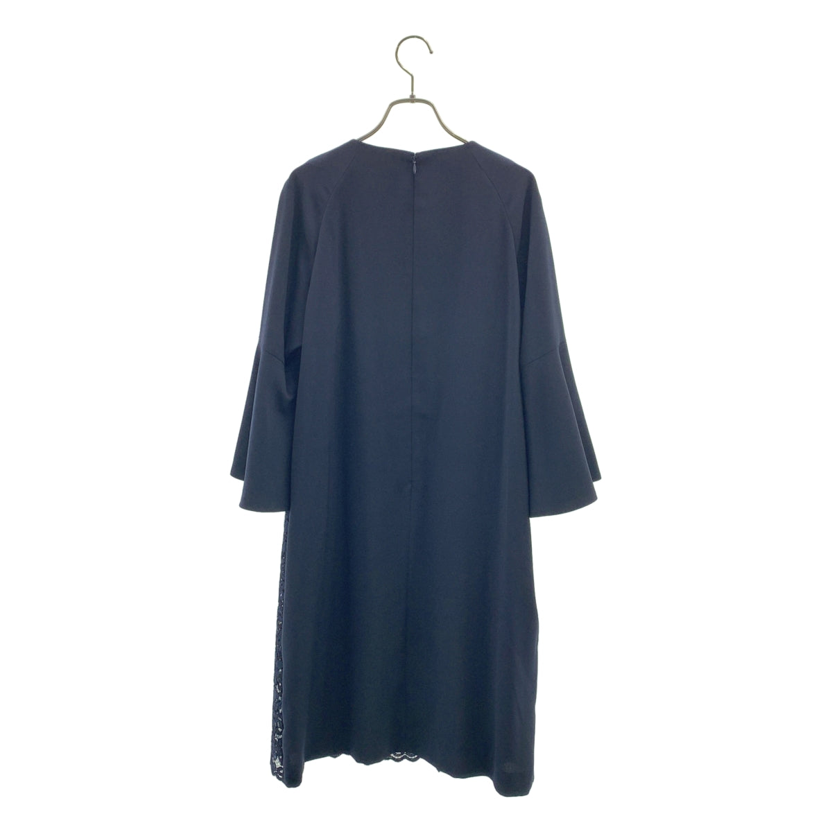 ADORE / 어도어 | 플라워 레이스 백 Zip 드레스 원피스 / 안감 포함 | 36 |