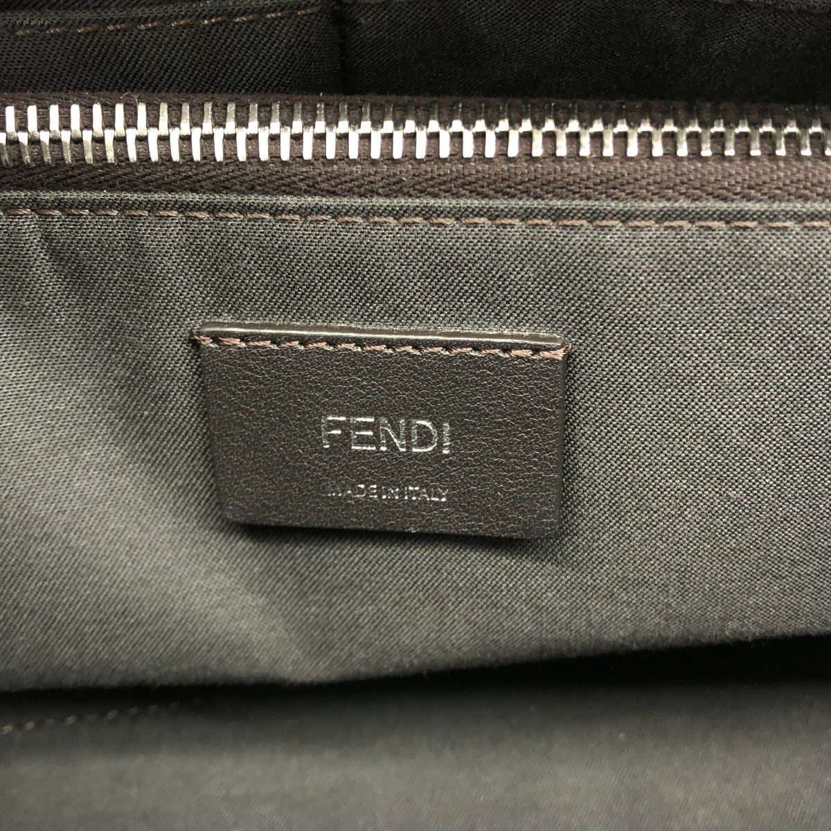【미품】 FENDI / 펜디 | BY THE WAY / 8BL146 바이더 웨이 2way 숄더 첨부 가죽 로고 핸드백 | 브라운 | 여성