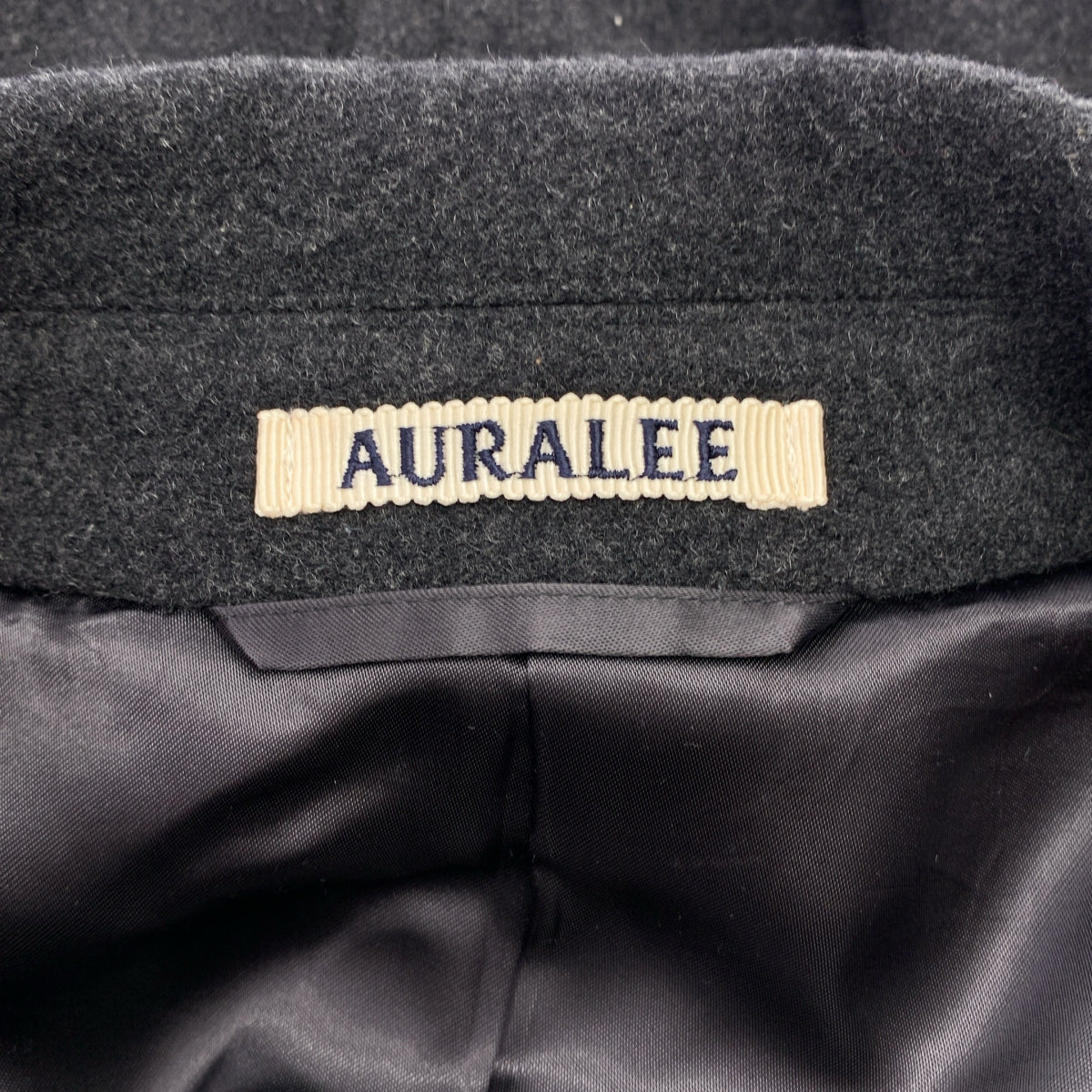 AURALEE | 羊絨羊毛莫瑟大衣 | 尺寸 1 | 女款