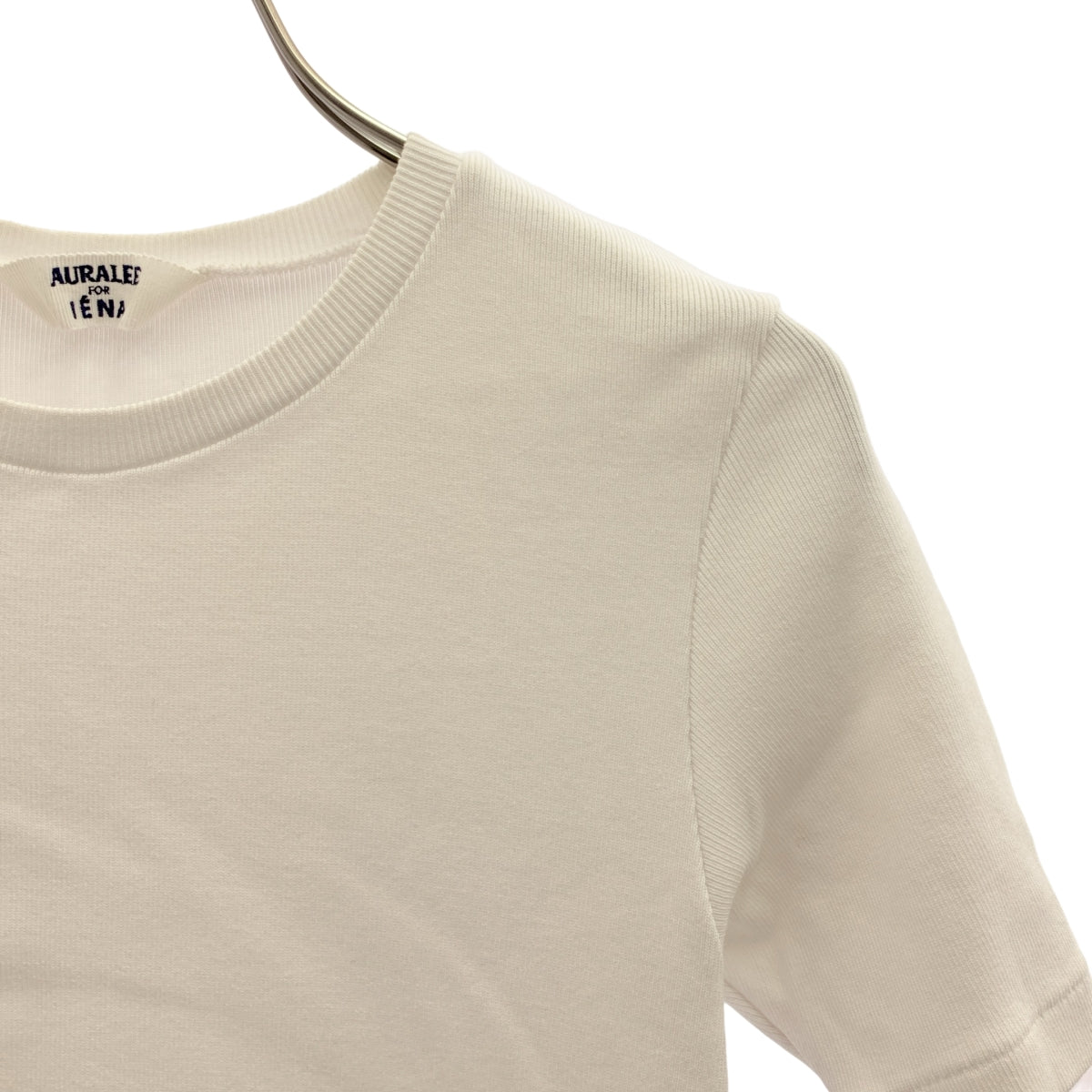 AURALEE / 오라리 | 2022SS | × IENA / 예나 별주 LUSTER 코튼 리브 T 셔츠 | 1 | 여성