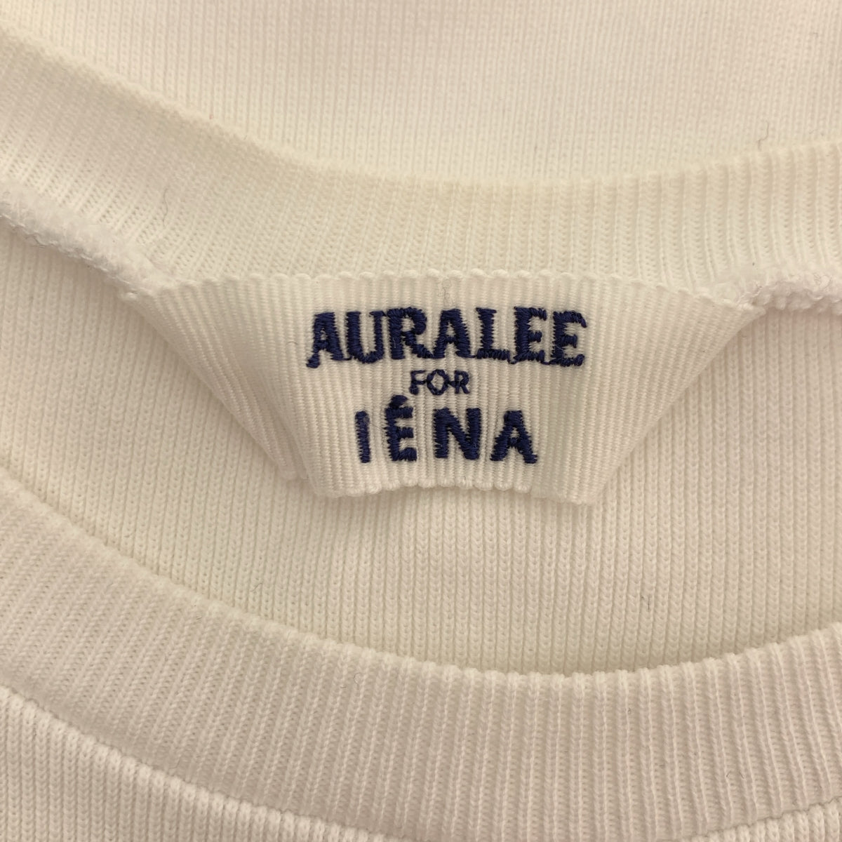 AURALEE / 오라리 | 2022SS | × IENA / 예나 별주 LUSTER 코튼 리브 T 셔츠 | 1 | 여성