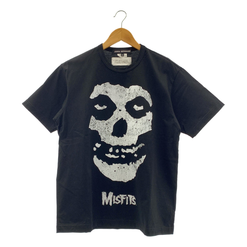 JUNYA WATANABE / 준야와타나베 | 2024AW | Misfits short sleeve tee 프린트 T셔츠 컷소우 | S |