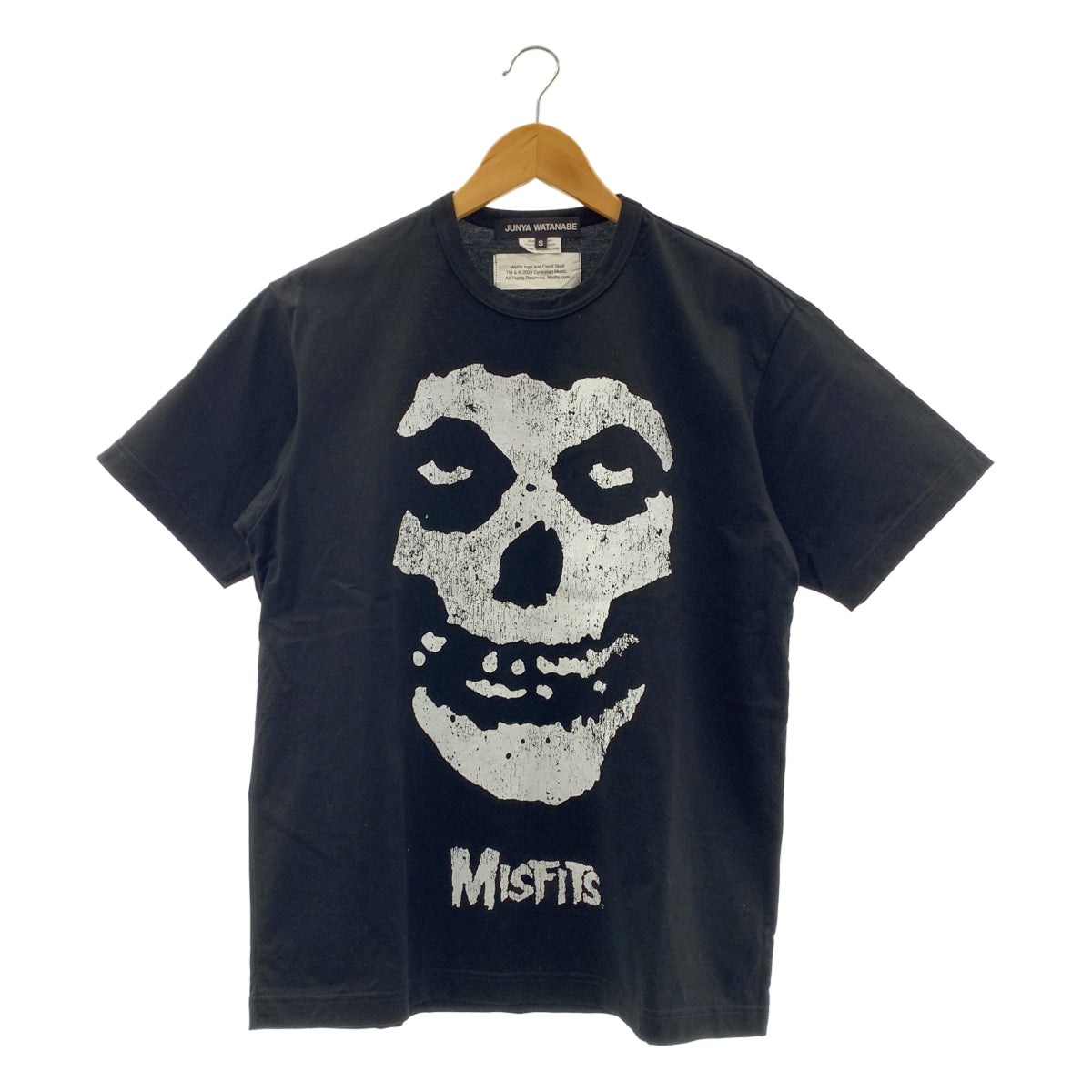 JUNYA WATANABE / 준야와타나베 | 2024AW | Misfits short sleeve tee 프린트 T셔츠 컷소우 | S |