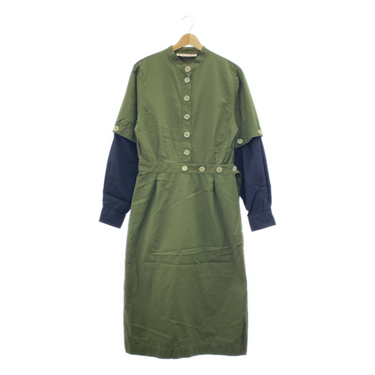 ♡*様 L'or ロル Volume Shirt Dress カーキ ワンピ ♡*様 L'or ロル Volume Shirt Dress カーキ ワンピ ♡*様 L'or ロル