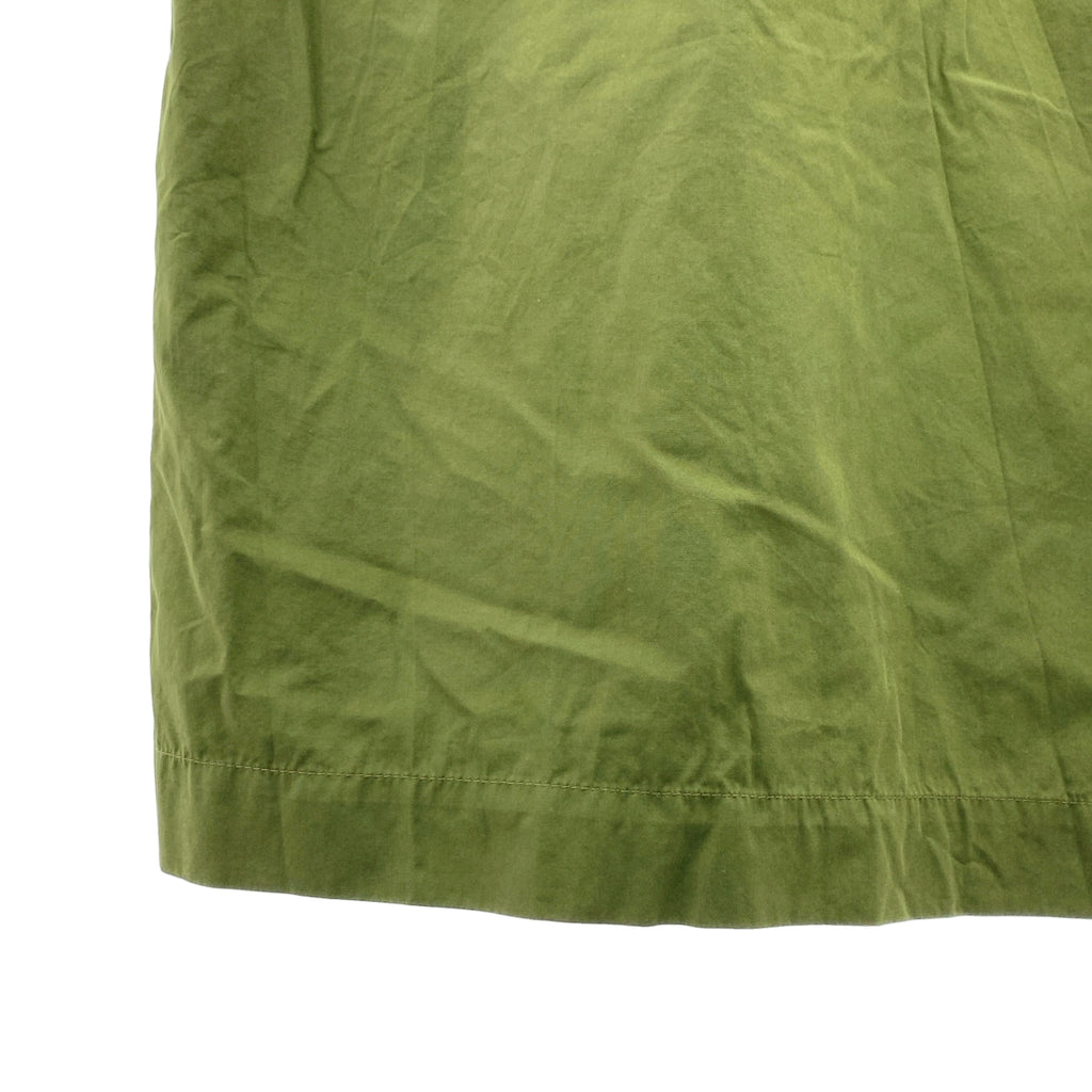 MARNI / 마르니 | 코튼 포플린 소매 전환 스탠드 컬러 셔츠 원피스 | 42 |