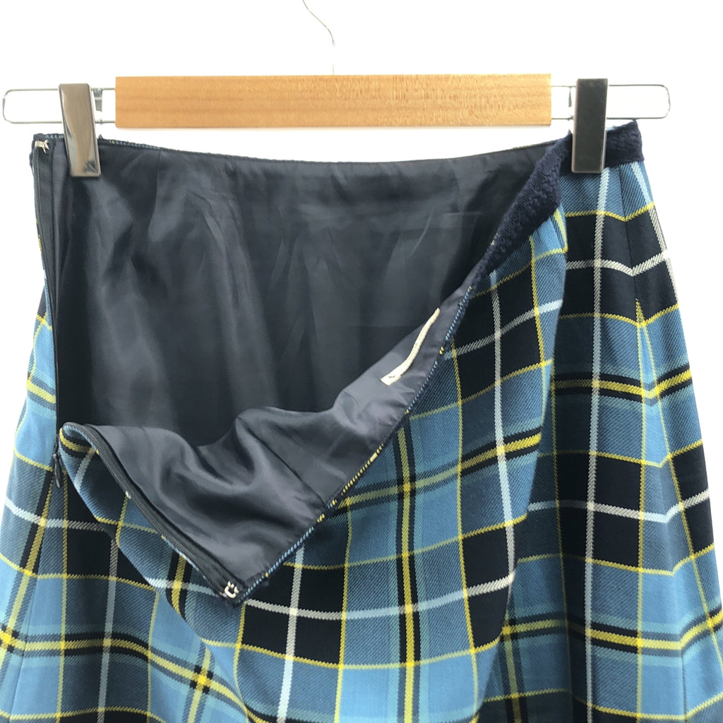 mina perhonen / ミナペルホネン | tartan タータン / シルク チェック タイトスカート |