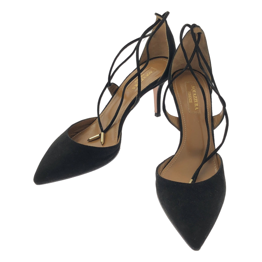 AQUAZZURA / アクアズーラ | DEUXIEME CLASSE 取り扱い ポインテッドトゥ ヒール パンプス | 35 1/2 | レディース