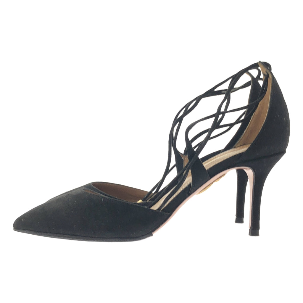 AQUAZZURA / アクアズーラ | DEUXIEME CLASSE 取り扱い ポインテッドトゥ ヒール パンプス | 35 1/2 | レディース