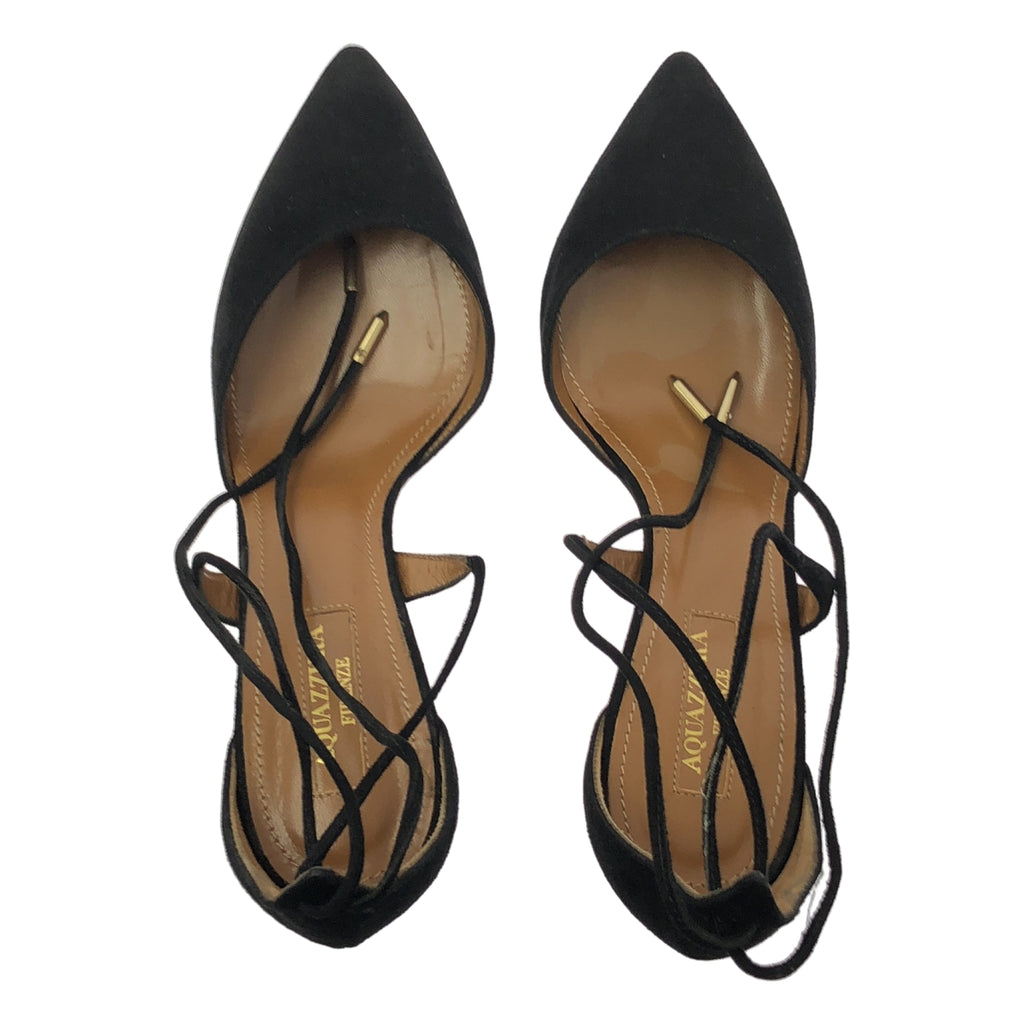 AQUAZZURA / アクアズーラ | DEUXIEME CLASSE 取り扱い ポインテッドトゥ ヒール パンプス | 35 1/2 | レディース