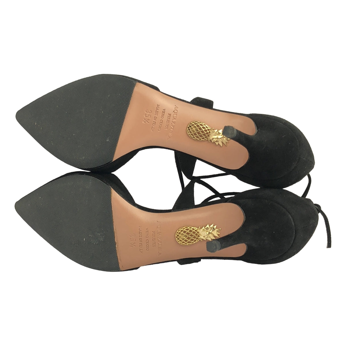 AQUAZZURA / アクアズーラ | DEUXIEME CLASSE 取り扱い ポインテッドトゥ ヒール パンプス | 35 1/2 | レディース