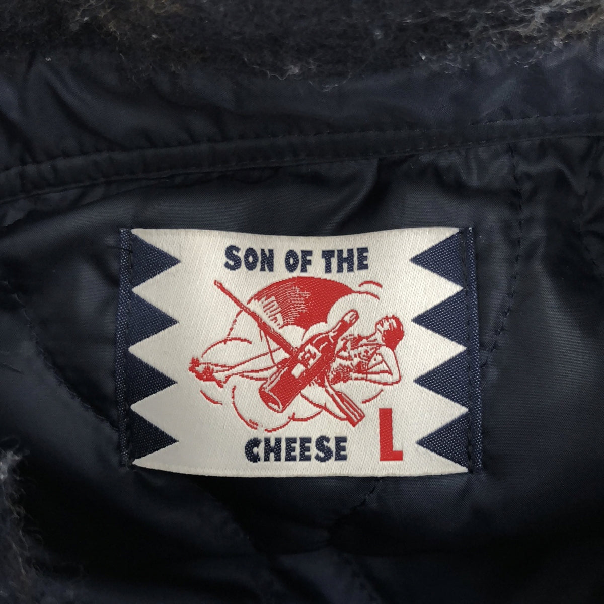 SON OF THE CHEESE / サノバチーズ | Quilt CPO Shirts ウールシャギー チェック キルティング CPOシ – KLD