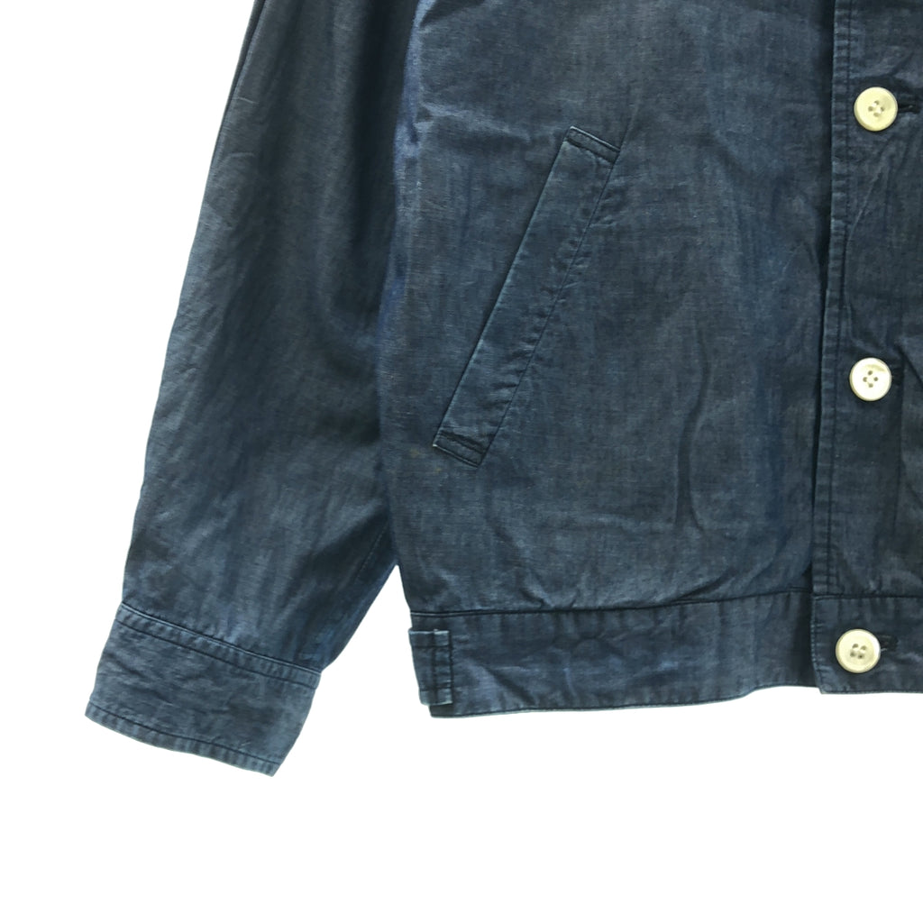 COMME des GARCONS HOMME / 콤데 갤슨 옴므 | 1990s | 더블 어저스터 풀 Zip 재킷 블루존 | M |