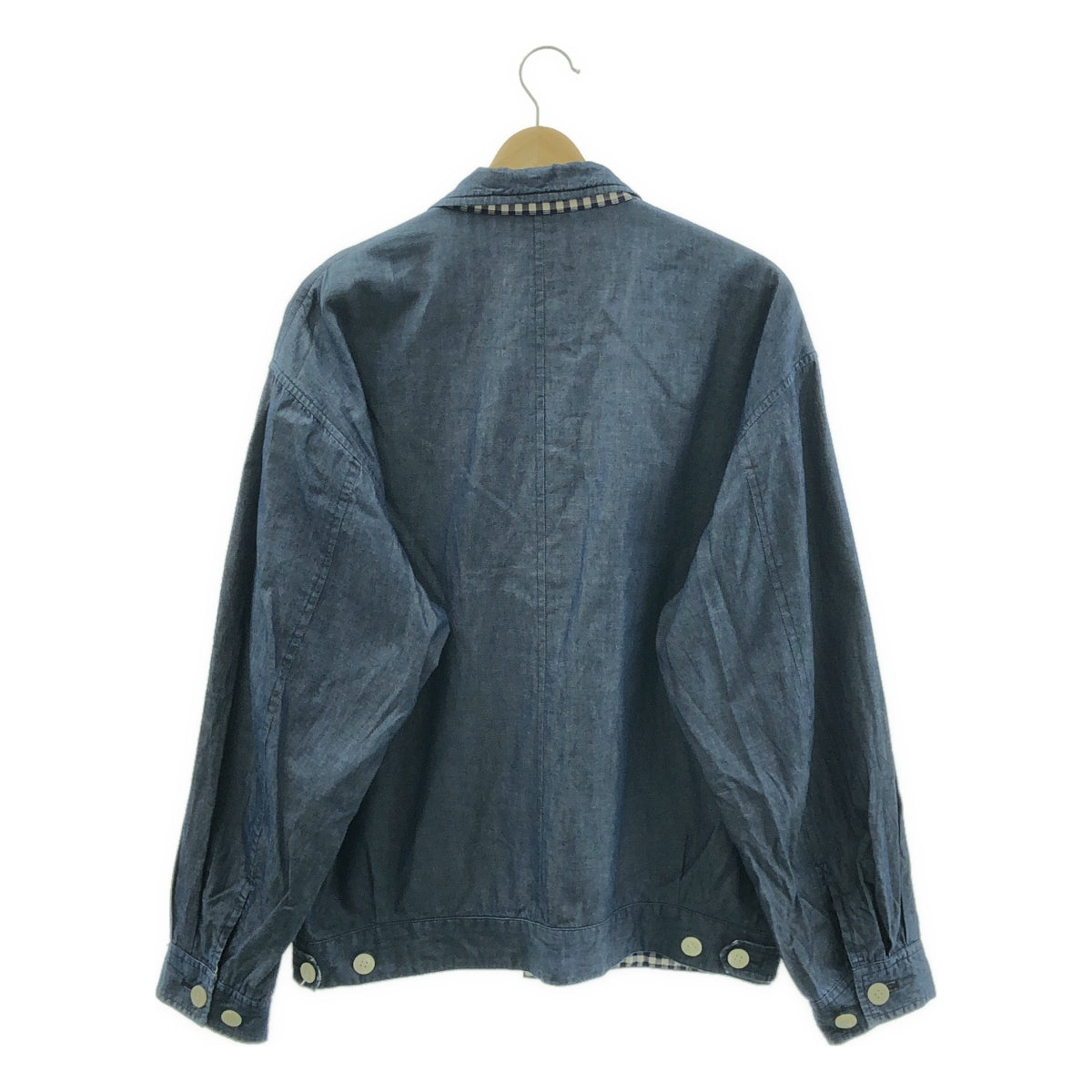 COMME des GARCONS HOMME / 콤데 갤슨 옴므 | 1990s | 더블 어저스터 풀 Zip 재킷 블루존 | M |