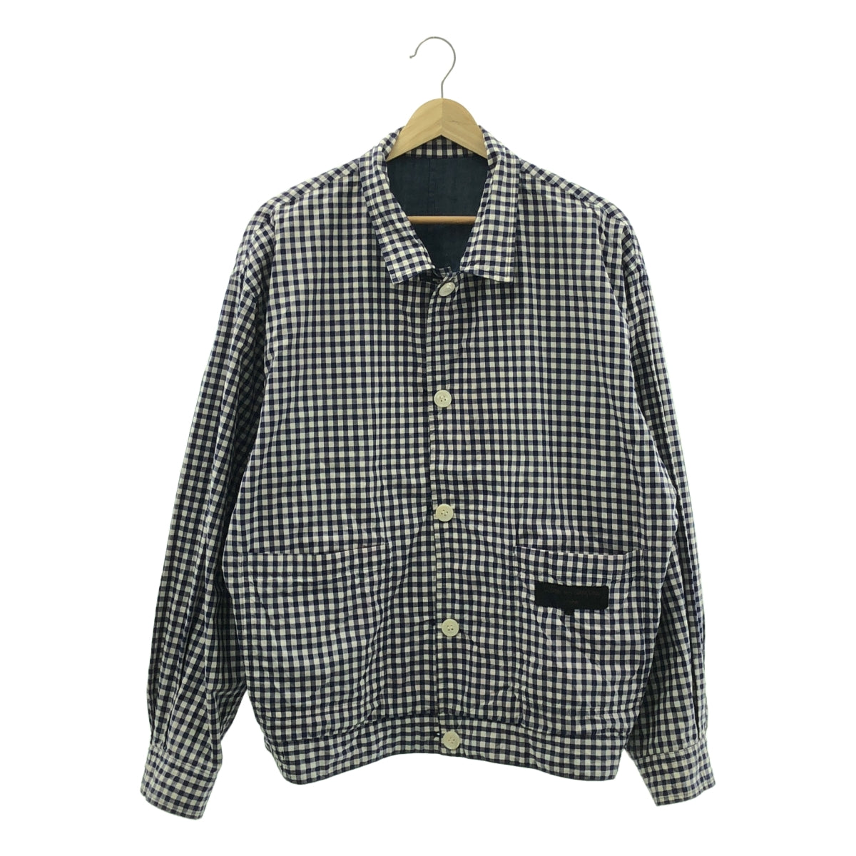 COMME des GARCONS HOMME / 콤데 갤슨 옴므 | 1990s | 더블 어저스터 풀 Zip 재킷 블루존 | M |
