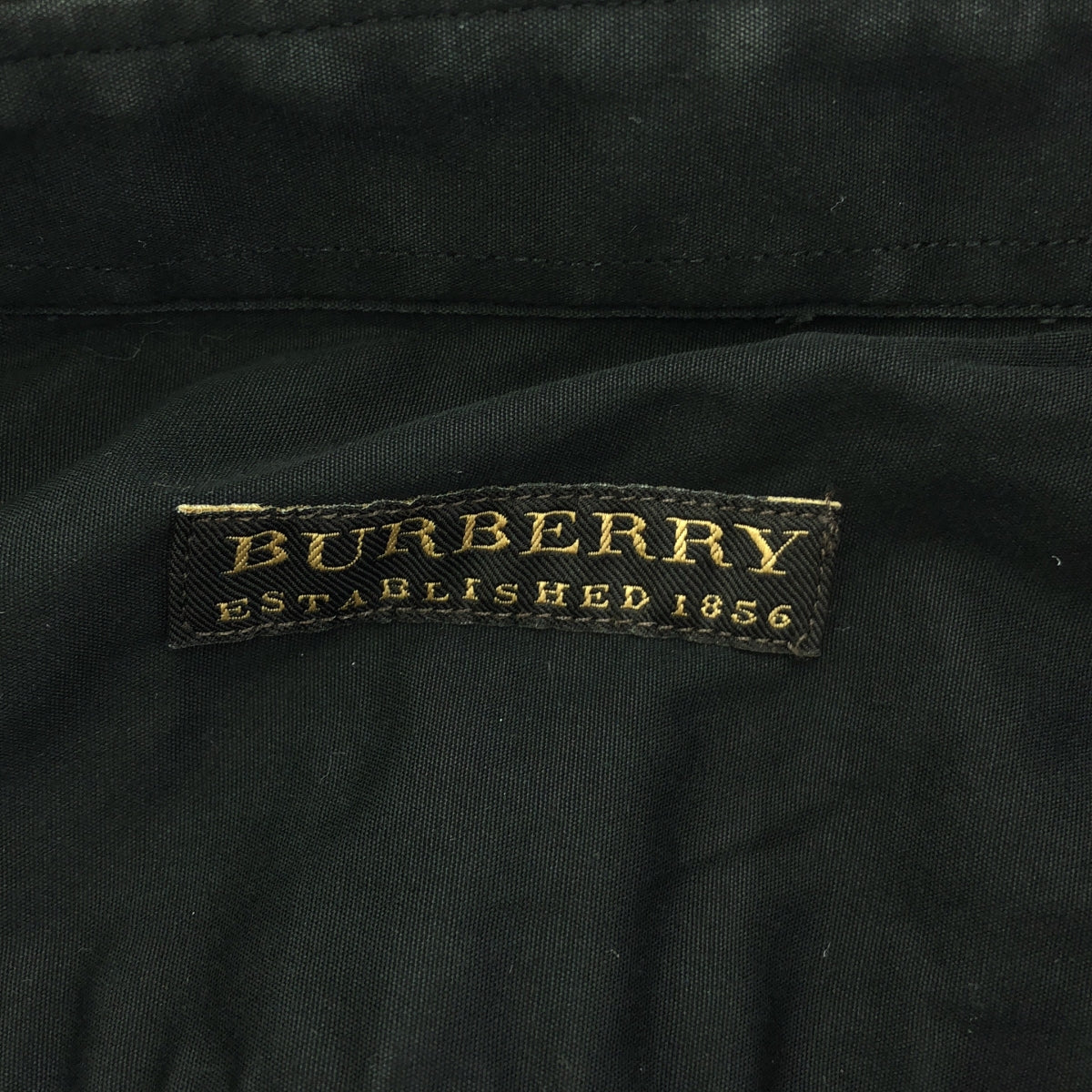 Burberry / バーバリー | 比翼ボタン コットンシルク シャツ | 40 (15 3/4) | メンズ