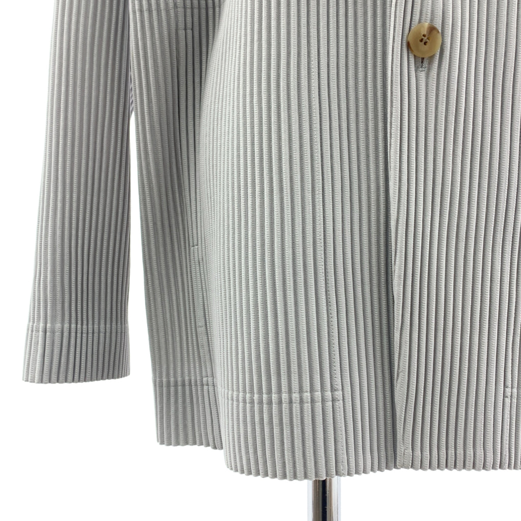 HOMME PLISSE ISSEY MIYAKE / オムプリッセイッセイミヤケ | BASICS / プリーツ シングルブレスト オーバー ジャケット | 3 |