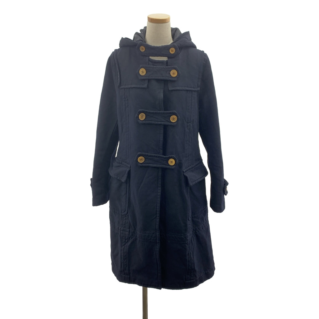 COMME des GARCONS COMME des GARCONS / Comme des | 2005秋冬 |產品染色聚酯縮水連帽大衣 |中號 |海軍|女性的