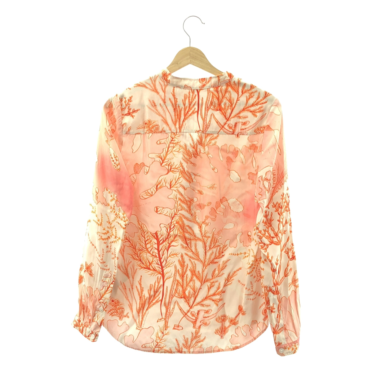 STELLA McCARTNEY | 絲質印花立領襯衫 | 36碼 | 女款