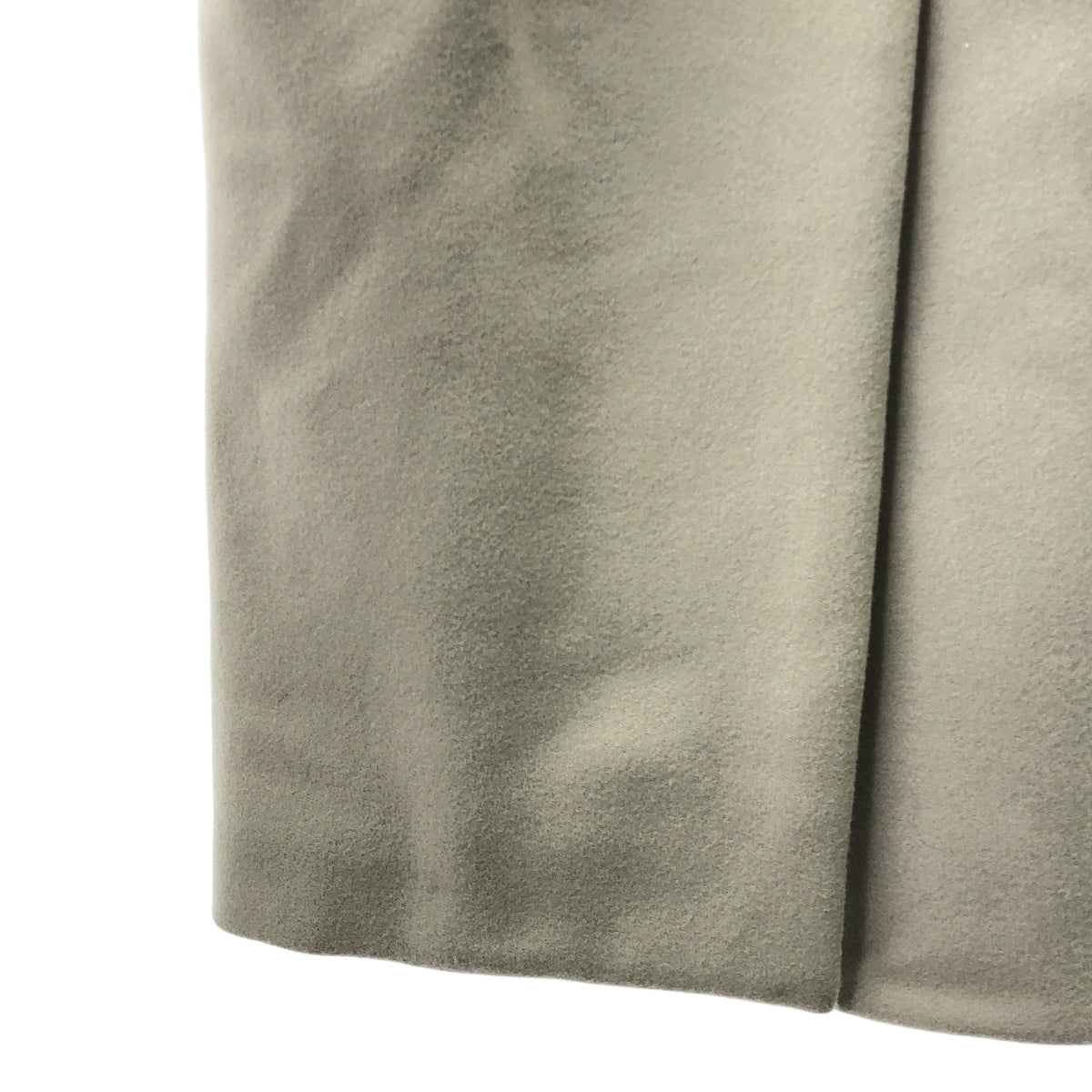 uncrave | 羊毛麥爾登呢粗呢連帽大衣 | 0 碼 | 淺灰色 | 女款