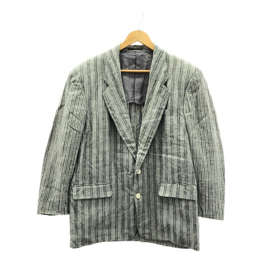 COMME des GARCONS HOMME | 1990s~ Jacquard Single Breasted Tailored Jacket | M | Gray | Men's