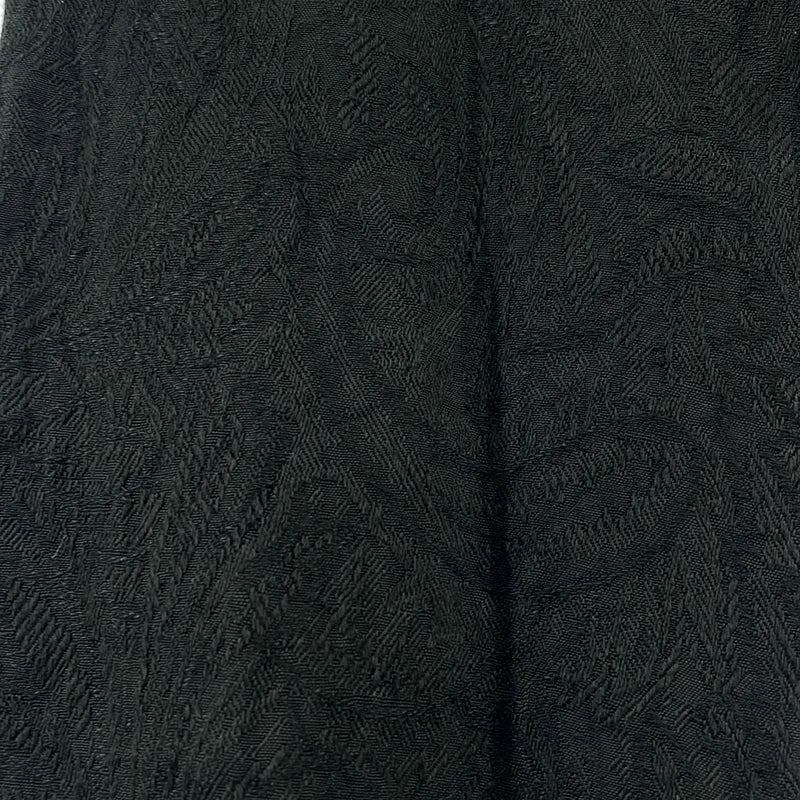 KLASICA / クラシカ | 総柄 ジャガード 裾アジャスター ドローストリング タック ワイドパンツ |