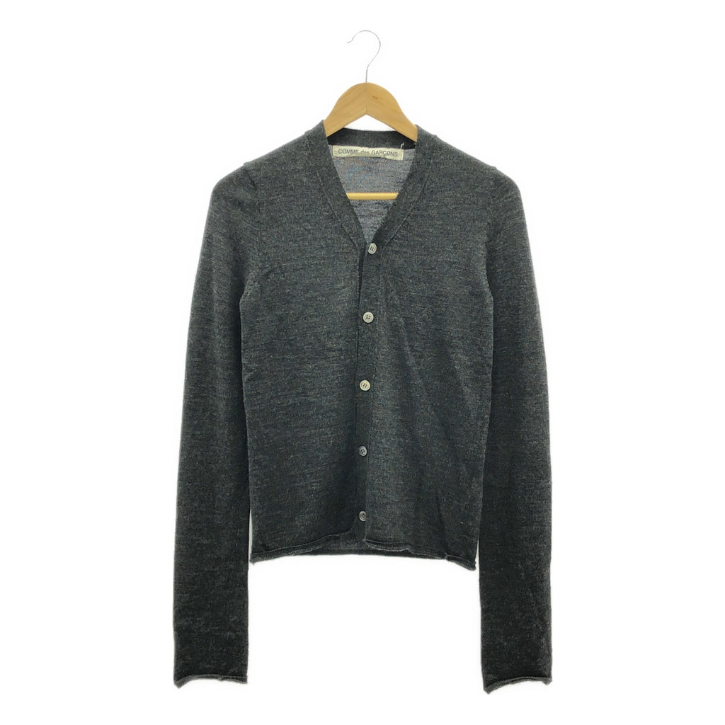 COMME des GARCONS | 2014秋冬 |長袖針織開襟衫 | S |深灰色 |女性的