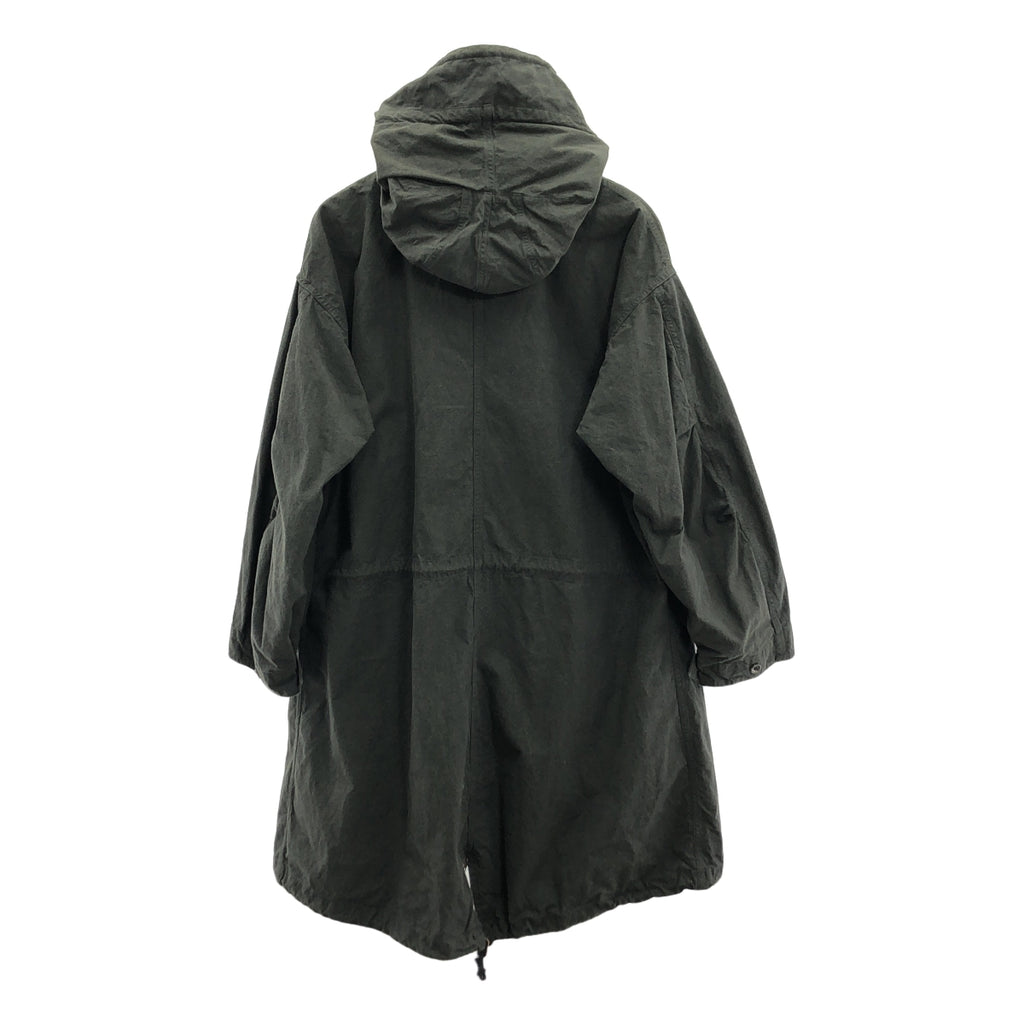 【美品】  kaval / カヴァル | Fish tail long coat ライナー付き フィッシュテール ロングコート | S | ダークグレー | メンズ